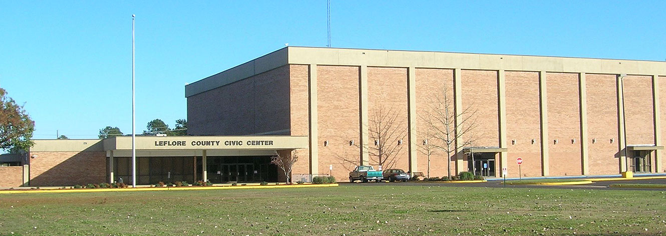 Front of Civic Center - Leflore Civic Center