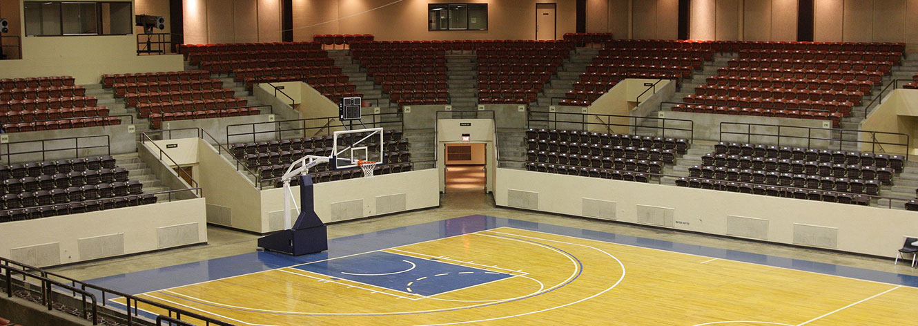 Sports Arena Setup - Leflore Civic Center